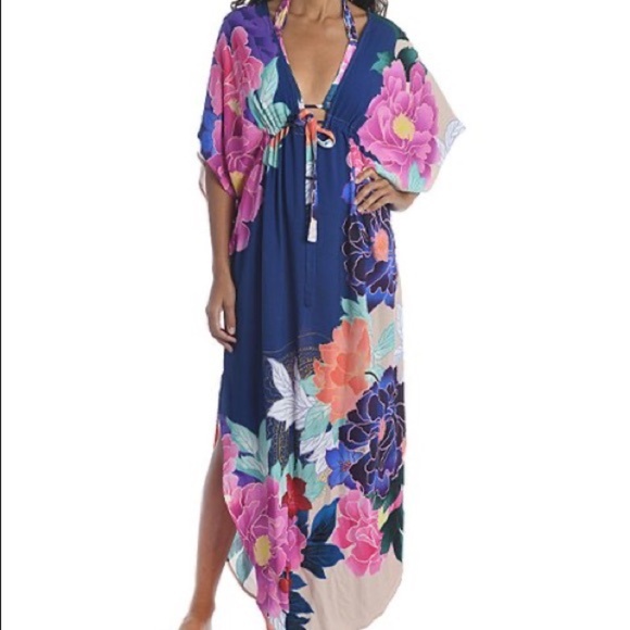 Trina Turk Other - TRINA TURK OPULENT MAXI COVER UP L/XL